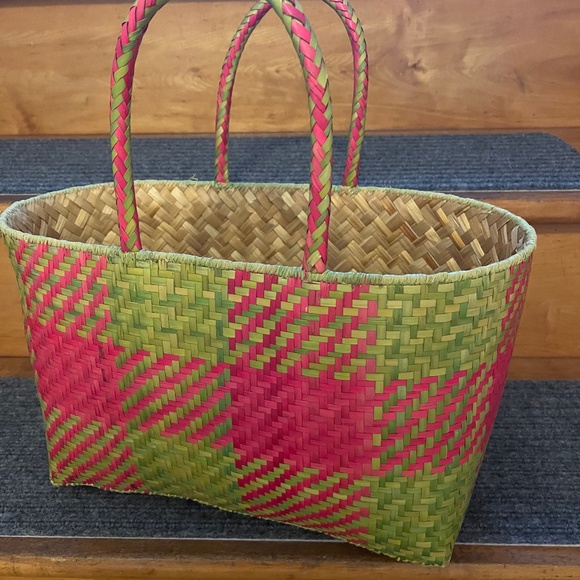 Handmade Market Basket - Picture 1 of 6